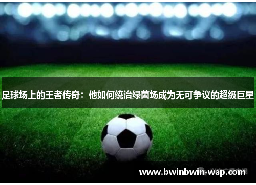 足球场上的王者传奇：他如何统治绿茵场成为无可争议的超级巨星